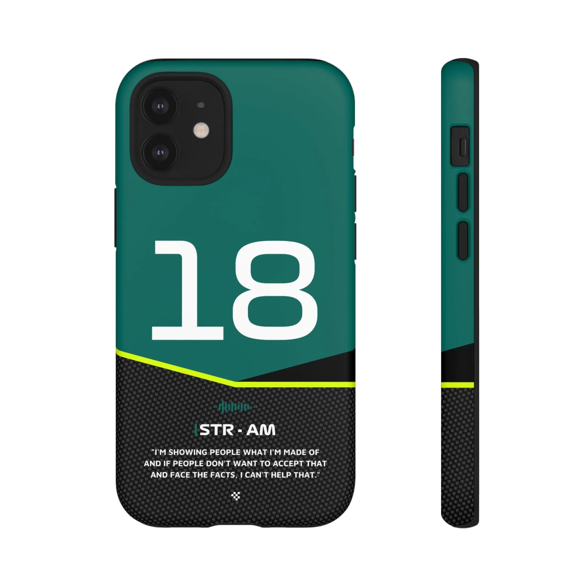 Lance Stroll F1 Car Phone Case 2024